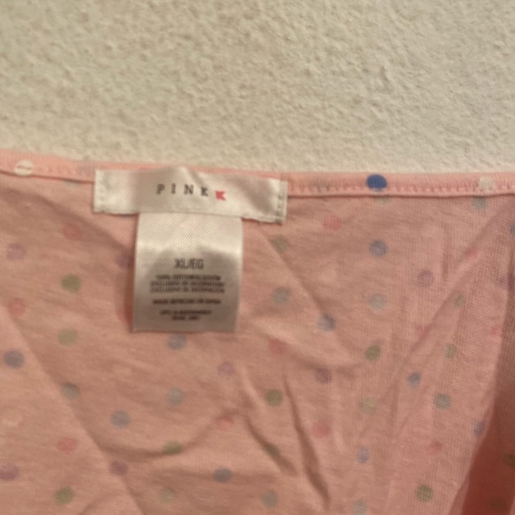 PINK Tank Top Size XL - Picture 2 of 3